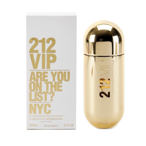 212 Vip Carolina Herrera Mujer Edp 80ml/ Parisperfumes Spa