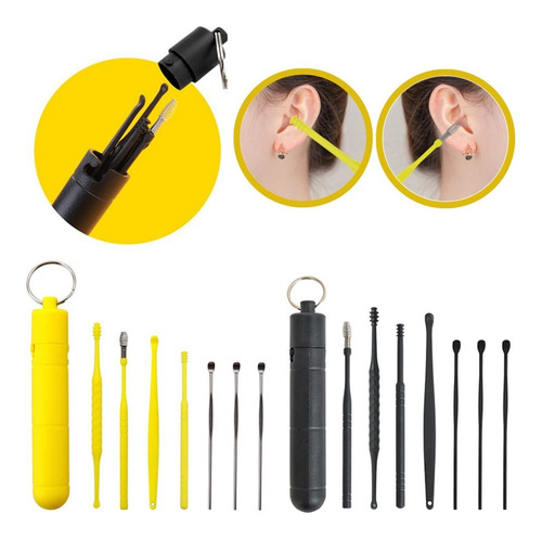 Herramientas Para Limpieza De Oídos Kit Quitar Cera Del Oído