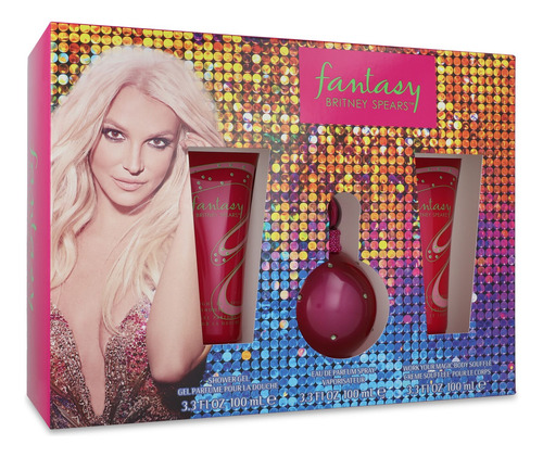 Set Britney Spears Fantasy 3pzs - Dama