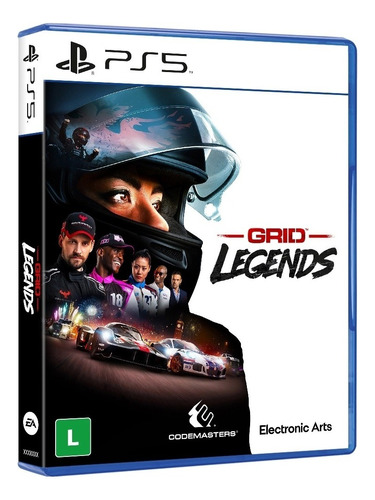 Jogo Grid Legends Playstation 5 Midia Fisica Electronic Arts