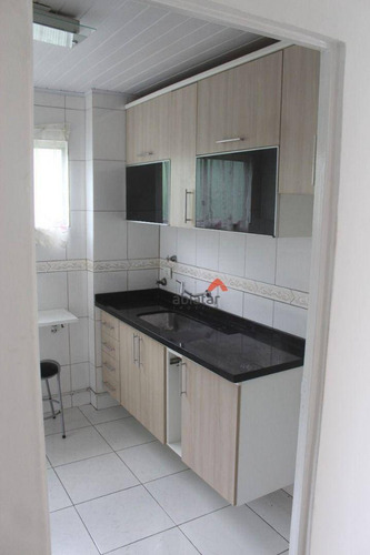 Imagem 2 de 16 de Apartamento Com 2 Dormitórios À Venda, 48 M² Por R$ 266.000,00 - Parque Pinheiros - Taboão Da Serra/sp - Ap0513