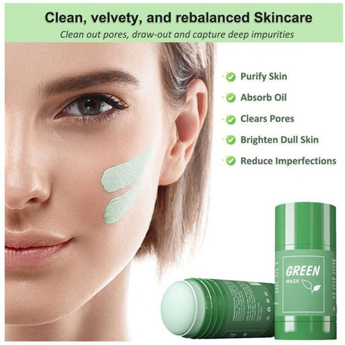 Imagen 6 de 9 de Green Mask Mascarilla Anti Acne Y Puntos Negros