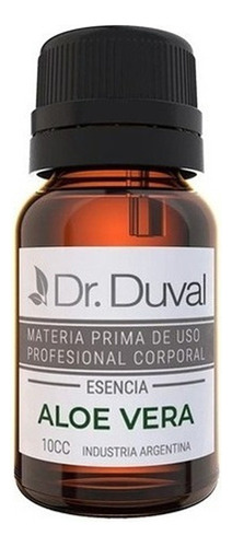 Dr Duval Esencias Naturales Para Cremas 10ml Aloe Vera