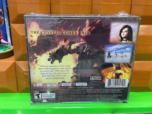 Final Fantasy Ix Ps1 Sellado Completo *play Again* (Reacondicionado)
