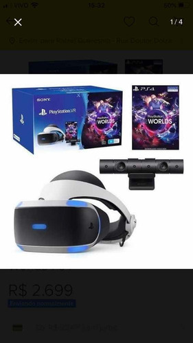 Playstation4 Vr Óculos Zvr1 Camera Jogo Vr Play4