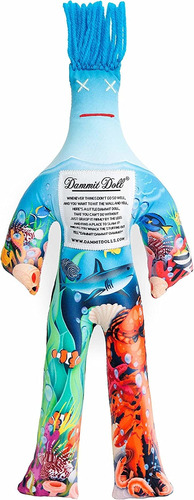 Dammit Doll Win Limited Edition Life Aquatic - Aqua Blue Ha