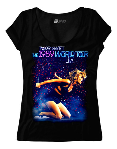 Remera Mujer Taylor Swift 1989 Worl Tour 11 Dtg Premium