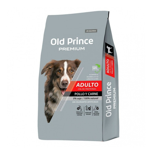 Old Prince Premium Adultos Pollo Y Carne X 3 Kg. 