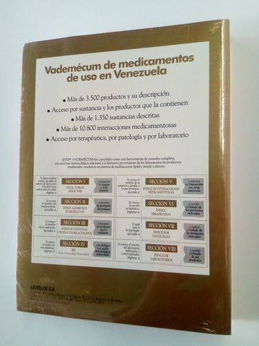 Imagen 3 de 3 de P.r. Vademécum Medicamentos De Uso En Venezuela. 5ta Edición