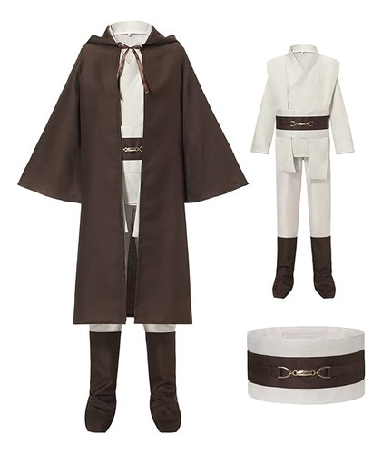Disfraz Jedi Para Niños Disfraz Luke Skywalker Estrella Obi