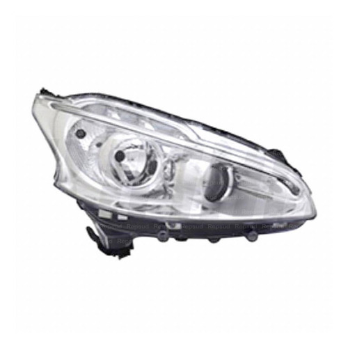 Optico Foco Derecho Delantero De Peugeot 208 2014 Drl Led