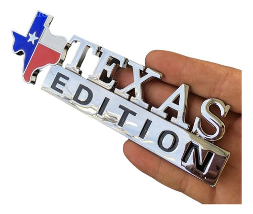 Emblema Texas Edition 3d Cromado