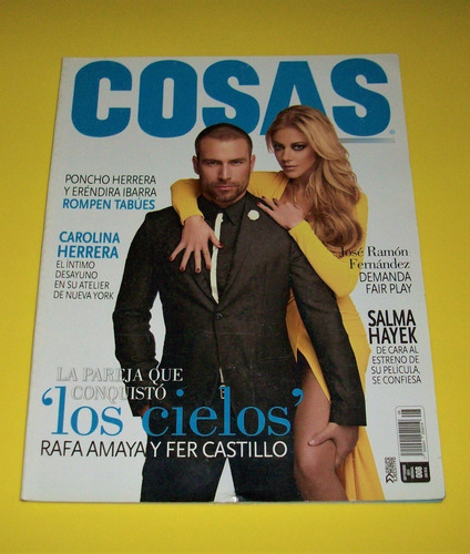 Rafael Amaya Fernanda Castillo Revista Cosas Altair Jarabo