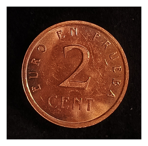España 2 Cents Prueba 1998 Exc Euro Churriana