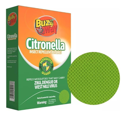 Parches De Citronela Para Mantener A Raya A Los Mosquitos