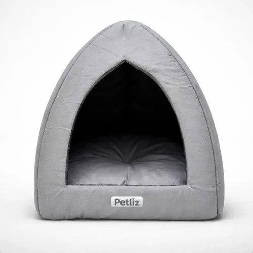 Casinha Toca 2 Em 1 Caminha Iglu Tenda Casa Cama Lavável Gato Cãe...