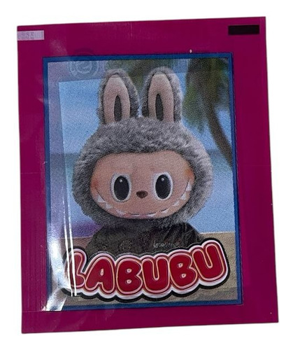 Figuritas Labubu 2025 X 50 Sobres. Rey Labubu Sticker Design