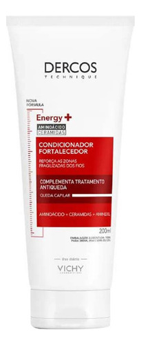 Kit Dercos Energy+ Shampoo 400ml + Condicionador 200ml