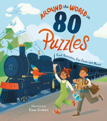 Libro Around The World In 80 Puzzles: Cool Activities, Fu...