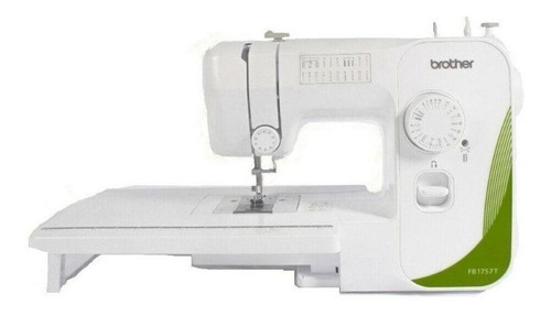 Máquina de coser recta Brother FB1757T portable blanca y verde 110V - 127V