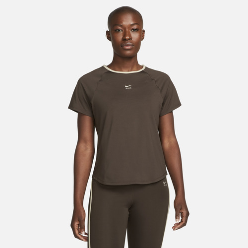 Remera Para Mujer Nike Air Drifit Marrón