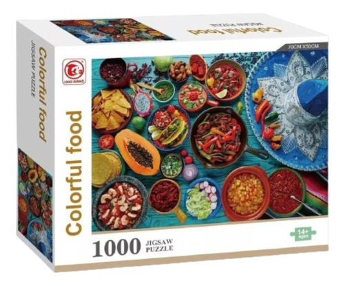Puzzle 1000 Piezas Colorful Food