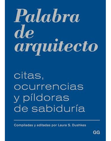 Libro Palabra De Arquitecto