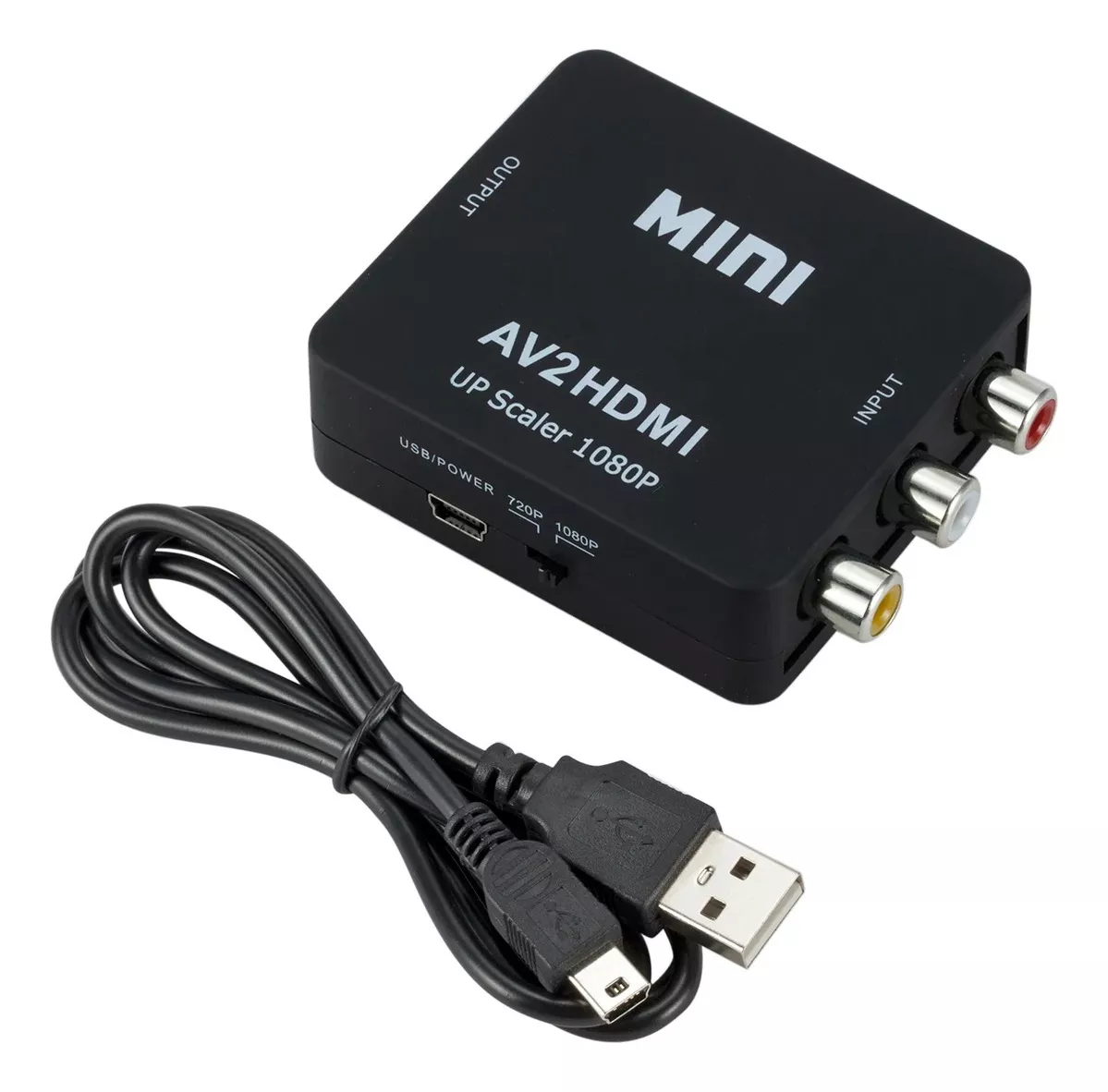 Primeira imagem para pesquisa de conversor hdmi para av