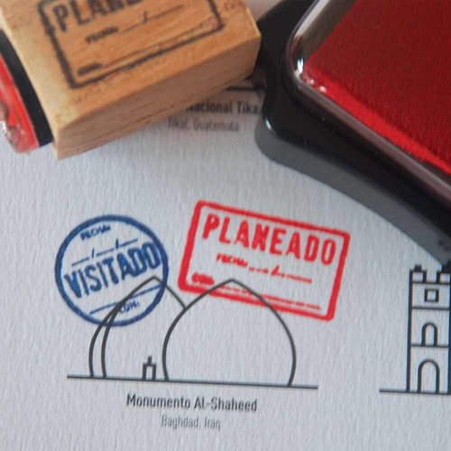 Imagen 3 de 10 de Pasaporte! Sellá Los Lugares Que Visitaste O Los Que Planeas