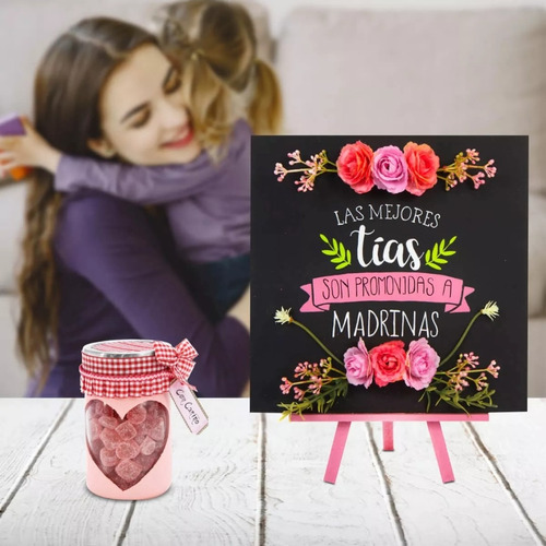 Pizarrón Con Tripié 25x20cm Mesa De Dulces 10pz Para Gis