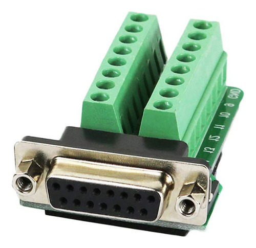 Twinkle Bay Db15 conector A Cableado Terminal Db15 breakout 