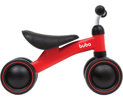 Bicicleta Apoio Andador Bebê Infantil Equilíbrio Buba Outlet Cor Vermelho