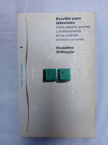 Escribir Para Televisión / Dmaggio Madeline (Usado)