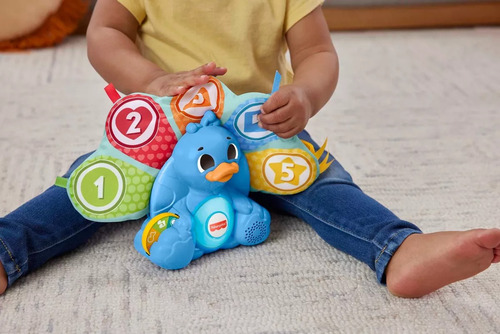 Fisher-price Linkimals Juguete Pavo Real Plumas Coloridas