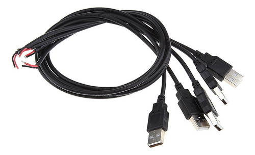 Cable De Carga Usb De Bricolaje 6 Piezas