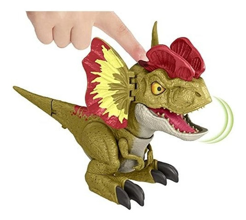 Dilophosaurus Sonido Y Camina Uncaged Jurassic World Dominio