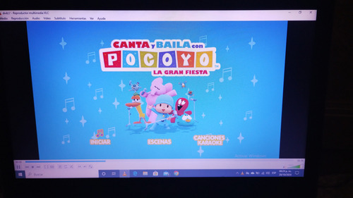 Pocoyo:dvd La Gran Fiesta,contiene Videos Musicales, Karaoke (Usado)