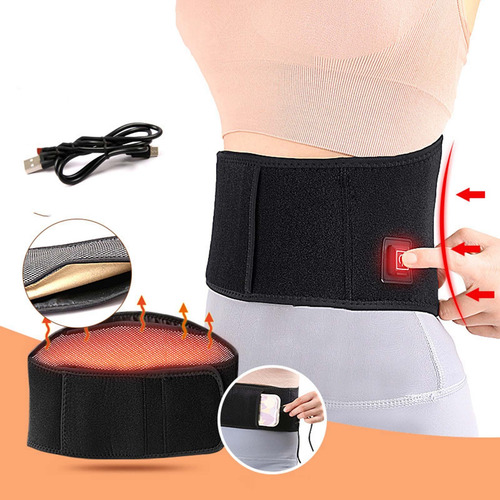 Protección Térmica De Cintura J New Usb Con Velcro, Color Cá