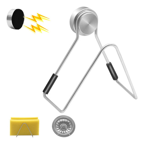 Tendedero Magnético Para Esponja De Cocina, Sin 6cmx3cmx6cm