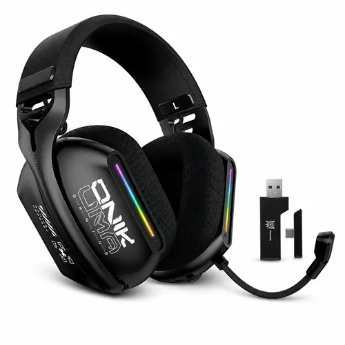 Headset Onikuma GT808 Gamer Sem Fio, Bluetooth 5.3 com Microfone ...