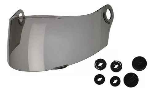 Kit Repuestos + Visor Casco Vertigo V50 Gaona Motos