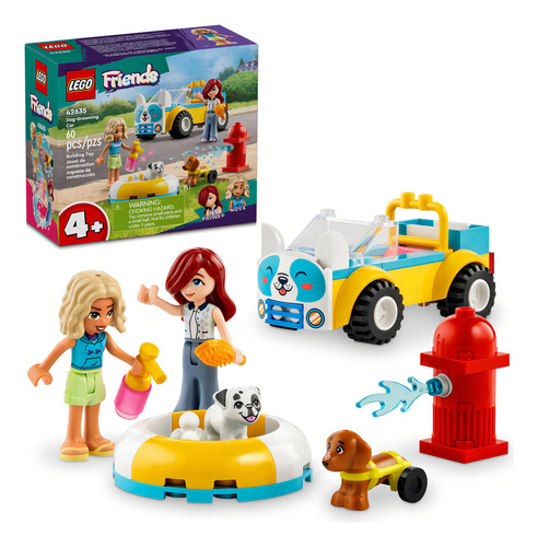 Baño y aseo móvil para perros Lego Friends 42635, 60 unidades