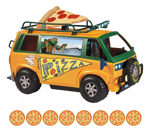 Mutant Mayhem Pizzafire Van Tortugas Ninja La Pelicula