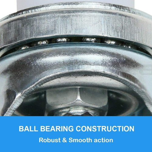Amgood Work Table Stem Casters | 5 Heavy Duty Wheels | Set O