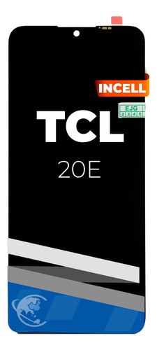 Lcd - Pantalla - Display  Tcl 20e , 6125f Negro 6125f