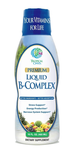 Vitamina B12 Complejo B Líquido Premium - L a $354