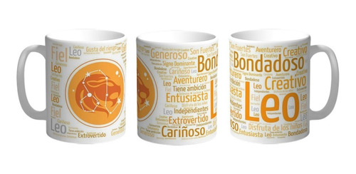 Taza De Ceramica Signos Del Zodiaco