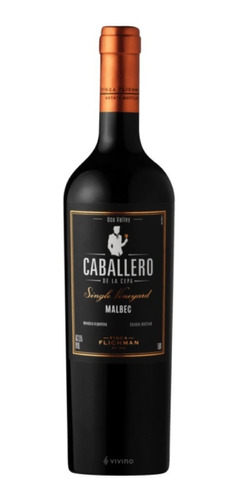 Vino Tinto Caballero De La Cepa Single Vineyard Malbec 750ml