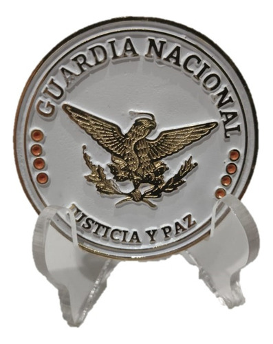 Moneda Conmemorativa Guardia Nacional 5cm