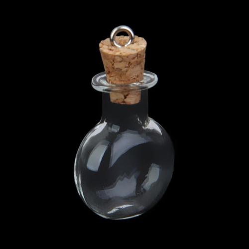 20x Frascos Vacíos De Con Botellas De Corcho